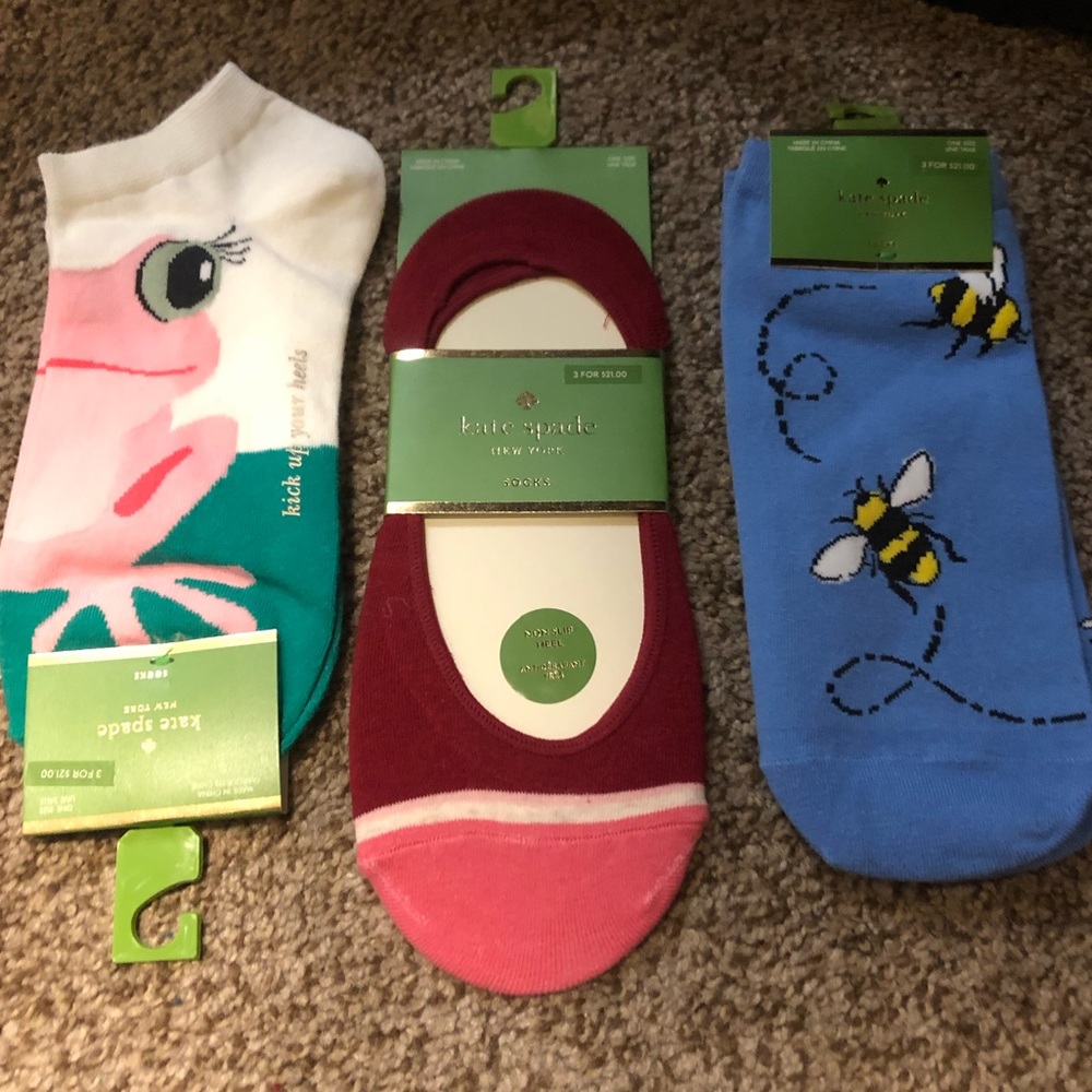 Pick 4 Pairs Kate Spade Socks! See description. - Picture 2 of 4